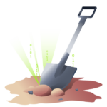 Dig Dug image - TryHackMe easy DNS server room